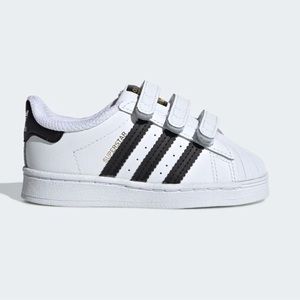 BRAND NEW ADIDIAS SUPERSTAR TODDLER KIDS SNEAKERS. SIZE 6K